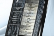 Grey Fusion Art Perpetual on Black Piano Wooden Plaque #ST-104P2