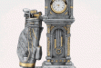 Clock with Golf Bag #DT-RSCT1072SG