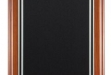 Walnut Plaque w Black Engraving Plate , Silver Border #DT-WP210DD