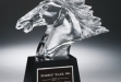Fury Horse Head Award on Black Base #DT-CRY300