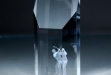 Optical Crystal Golf Award #DT-CRY82